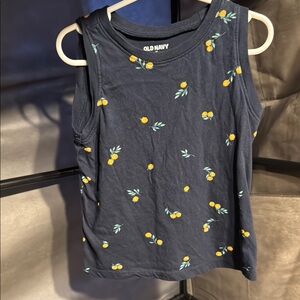 Old Navy Navy Blue Tank Top